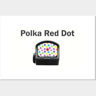 Polka Red Dot Posters and Art